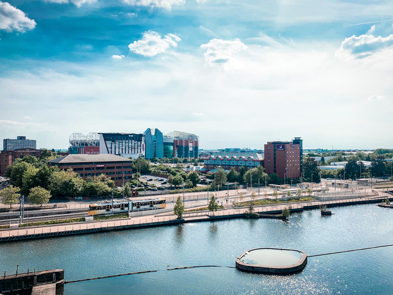 Salford Quays waterfront